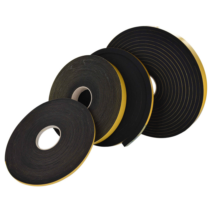 Adhesive foam strip