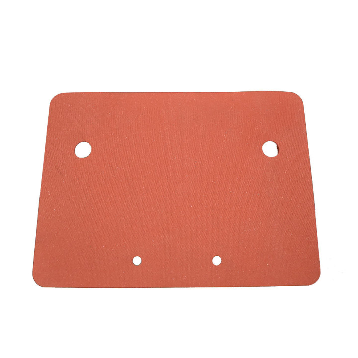 Pieces Caoutchouc Super Abrasion Rouge