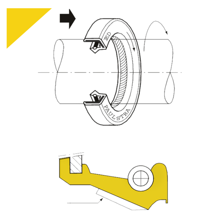 Joint SPI - 725293 30 x 47 x 8 NBR IEL