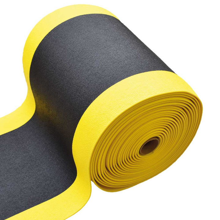 Tapis Anti-Fatigue Noir et Jaune 