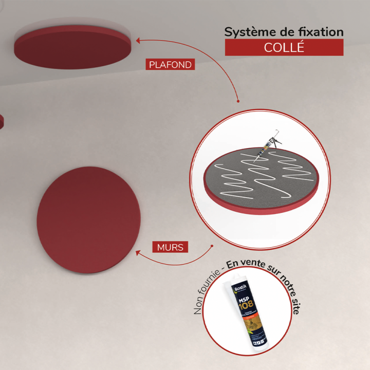 Panneau Acoustique Rond