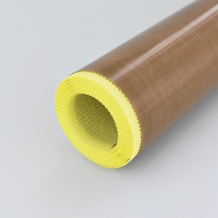 Glass fabric impregnated with PTFE