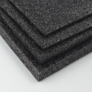 Super-Resiliant anti vibratoire vibrations isolation sols caoutchouc Solutions Elastomères